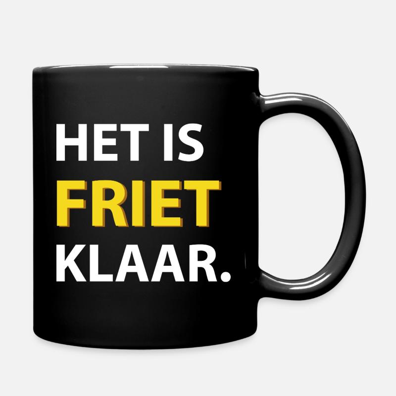 Ce sont des frites - Mug uni - noir