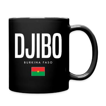 Djibo Burkina Faso - Mug uni - noir - Droite