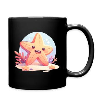 Étoile de mer Étoile de mer - Mug uni - noir - Droite