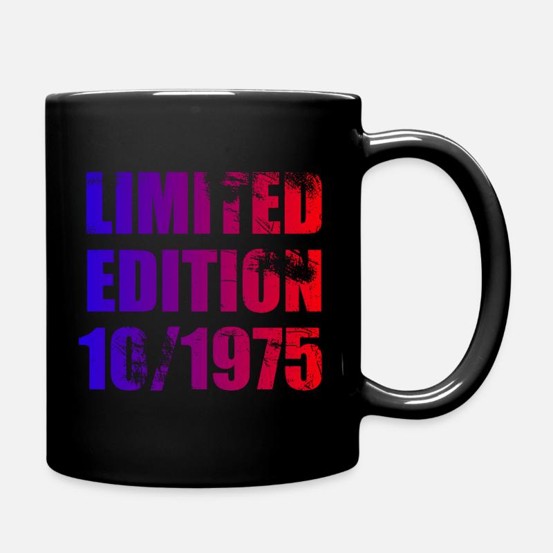 50e anniversaire Edition limitée 10/1975 - Mug uni - noir