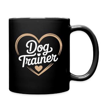 Dog trainer - Full Colour Mug - black - Right
