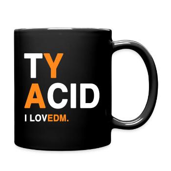 I LOVEDM - EDM fans - Full Colour Mug - black - Right