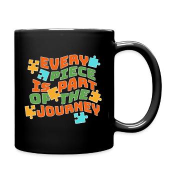 L’équipe de l’autisme : Forts ensemble - Mug uni - noir - Droite