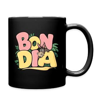 Gutes Dia Catalonia Pride Catalan Identity Geschenk - Tasse einfarbig - Schwarz - Rechts