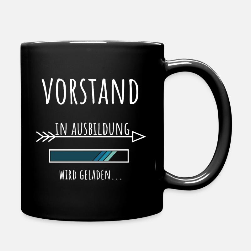 Management Studium Beruf Ausbildung Vorstand - Tasse einfarbig - Schwarz