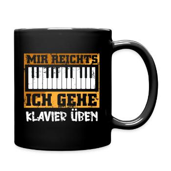 Mother, Mother's Day, Cat, Kitten, Cat Mom - Full Colour Mug - black - Right