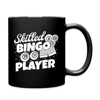 Joueur de bingo Joueur habile Bingo - Mug uni - noir - Droite