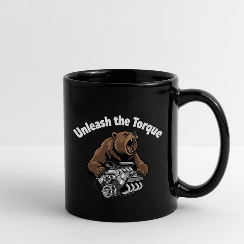Bear Torque: Bear powers V8 Full Colour Mug