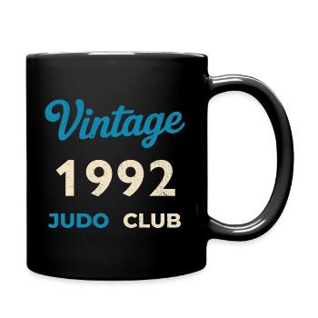 Cadeau rétro d’anniversaire vintage 1992 du Judo Club - Mug uni - noir - Droite