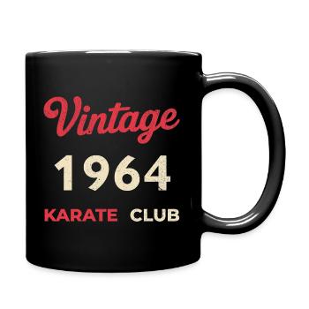Millésime 1964 – Année de naissance rétro du Karate Club - Mug uni - noir - Droite