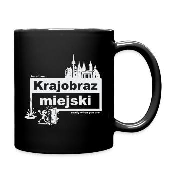 Paysage urbain - Polonais - prêt quand vous voulez - Mug uni - noir - Droite