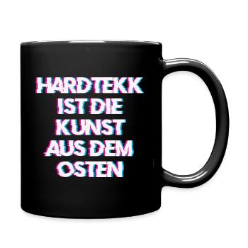 Hardtekk Tekk - Tasse einfarbig - Schwarz - Rechts