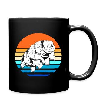 Tardigrade Tardigrades Bärtierchen Wasserbär - Tasse einfarbig - Schwarz - Rechts