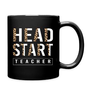 Vorschulkind Lehrer Vorschule - Tasse einfarbig - Schwarz - Rechts