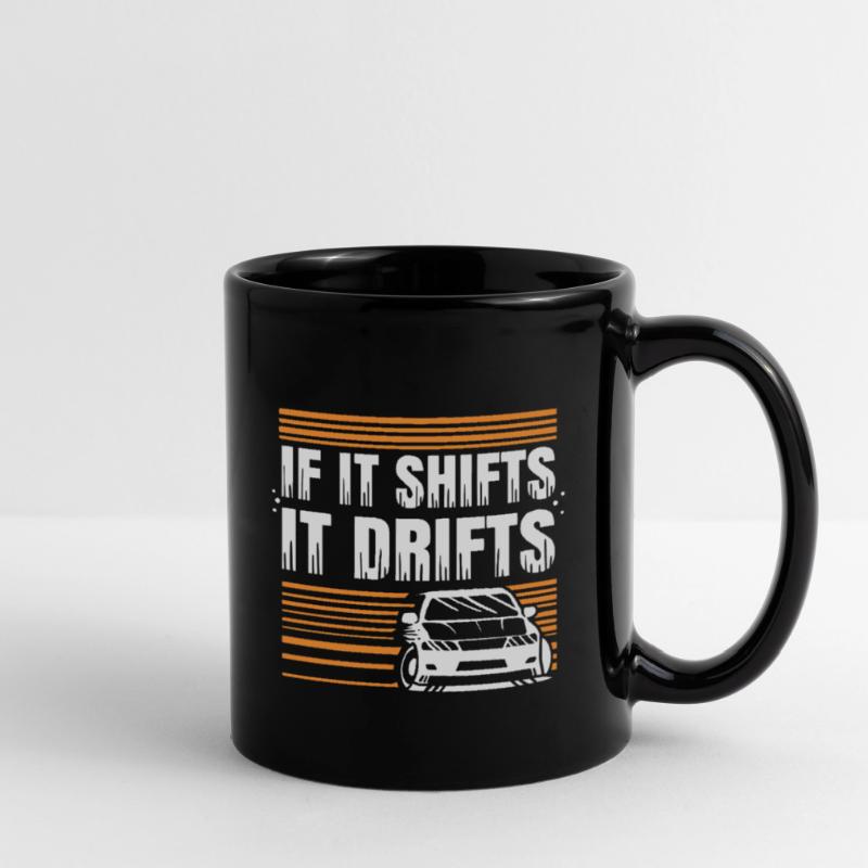 Si ça bouge, ça dérape, devis de dérapage de voiture, devis de conception Mug uni