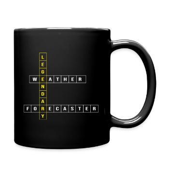 Tempête météorologue météorologue de tornade - Mug uni - noir - Droite