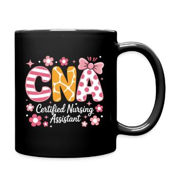 Caregiver Saying Funny Caregiver Gift - Full Colour Mug - black - Right