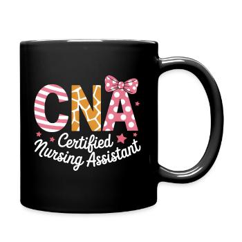 Caregiver Saying Funny Caregiver Gift - Full Colour Mug - black - Right