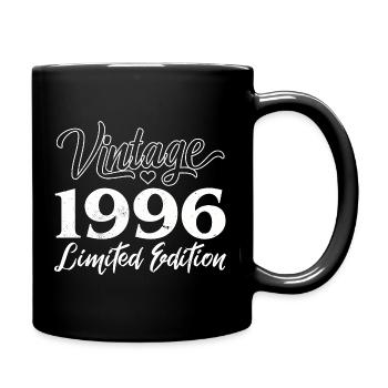 Vintage 1996 Limited Edition Anniversaire Cadeau - Mug uni - noir - Droite