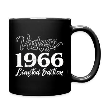 Vintage 1966 Limited Edition Anniversaire Cadeau - Mug uni - noir - Droite