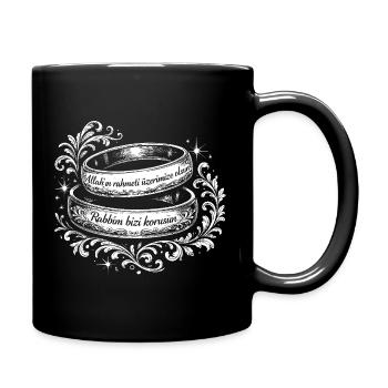 Evlenmek - Mug uni - noir - Droite