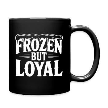 Frozen but Loyal - Full Colour Mug - black - Right