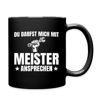 L’examen de maître artisan a réussi le grade de Technicien en mécatronique automobile Master - Mug uni - noir - Droite