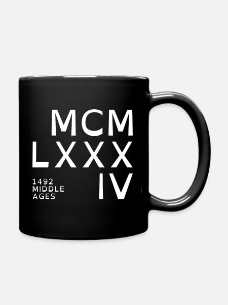 1984_COMPANY_white - Full Colour Mug - black