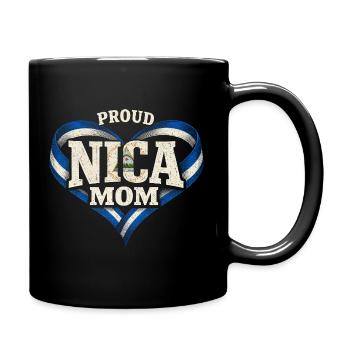 Nicaragua Nicaragisch Proud Nica Mom - Tasse einfarbig - Schwarz - Rechts