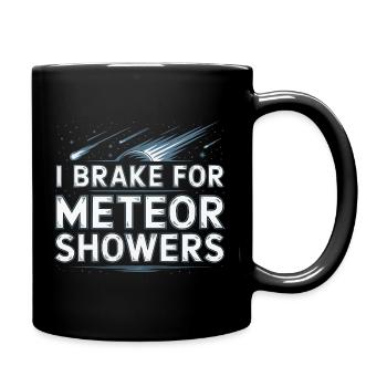 Astronomer Galaxy Outerspace Universe Astronomy - Full Colour Mug - black - Right