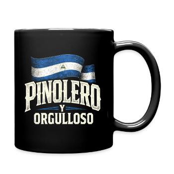 Nicaragua Nicaragisch Pinolero Y Orgulloso - Tasse einfarbig - Schwarz - Rechts