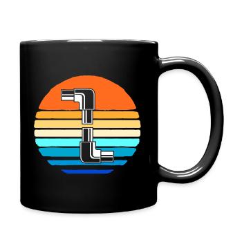 Plumber Plumber - Full Colour Mug - black - Right