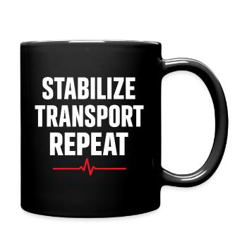 Intensivpflegesanitäter Advanced Emt Als Identity - Tasse einfarbig - Schwarz - Rechts