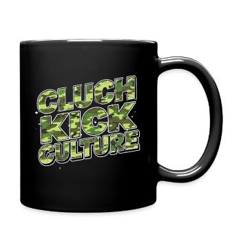 Conception du camouflage Culture du Clutch Kick - Mug uni - noir - Droite