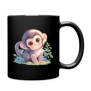Macaque Macaque - Full Colour Mug - black - Right