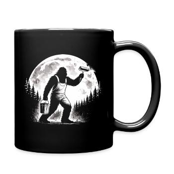 Bigfoot Painters and Varnishers - Full Colour Mug - black - Right