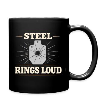 Cowboy action shooter. Cowboy action shooter - Full Colour Mug - black - Right