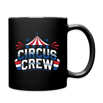Cirque pour enfants drôles de l’équipe du cirque - Mug uni - noir - Droite