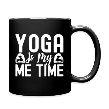 Pilates Enthusiasts Yoga Is My Me Time Pilates - Full Colour Mug - black - Right