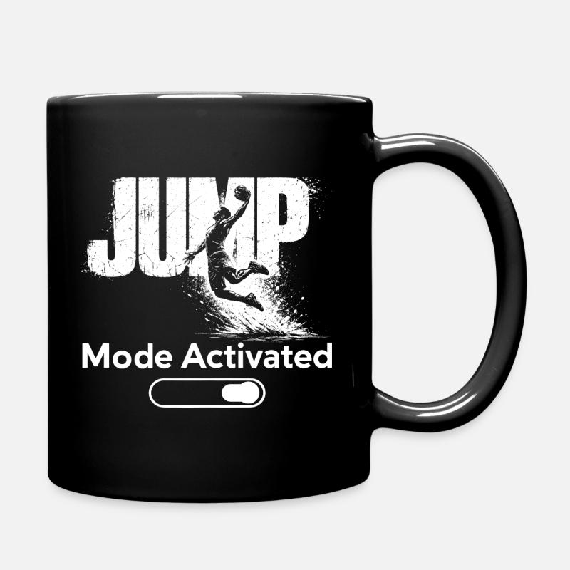 Jump Mode Activated Shirt Basketball Dunk - Tasse einfarbig - Schwarz