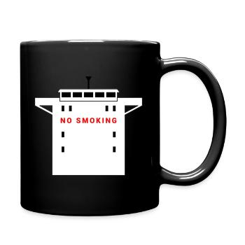 NO SMOKING - No Smoking Explosion Ship Safety - Full Colour Mug - black - Right