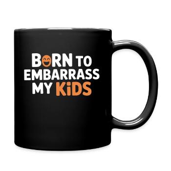 Dad Humor Father Sayings Funny - Full Colour Mug - black - Right