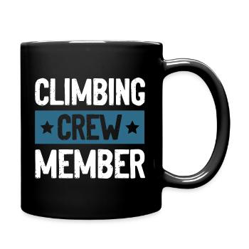 Climbing Crew - Tasse einfarbig - Schwarz - Rechts