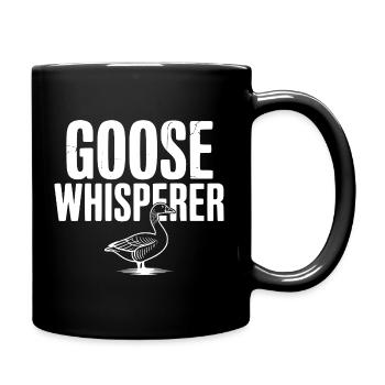 Le Murmureur d’Oies - Mug uni - noir - Droite