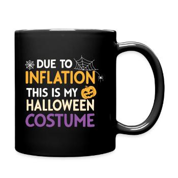 Costume Halloween Inflation - Full Colour Mug - black - Right