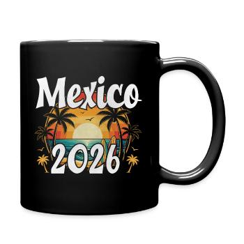 Mexico 2026 - Full Colour Mug - black - Right