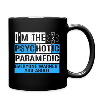 Paramedic - Full Colour Mug - black - Right