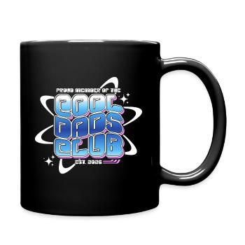 Cool Dads Club - Papa Vatertag Geschenk - Tasse einfarbig - Schwarz - Rechts