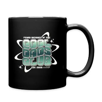 Cool Dads Club - Papa Vatertag Geschenk - Tasse einfarbig - Schwarz - Rechts