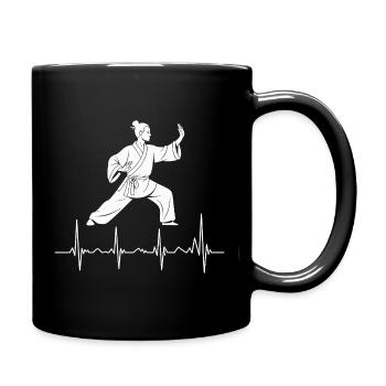 Tai Chi Zen Meditation – Chi Qigong Training - Full Colour Mug - black - Right